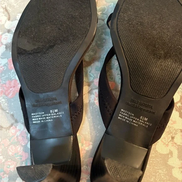 Rampage Madison Black Strappy Women’s Heeled Sandals - Picture 4 of 5